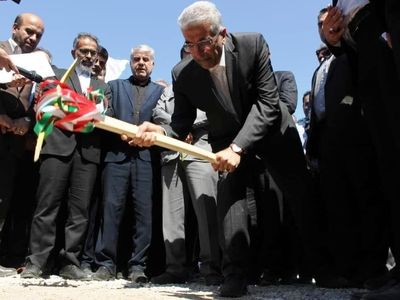 عملیات اجرایی ساخت نیروگاه شهدای ویسِ اهواز آغاز شد