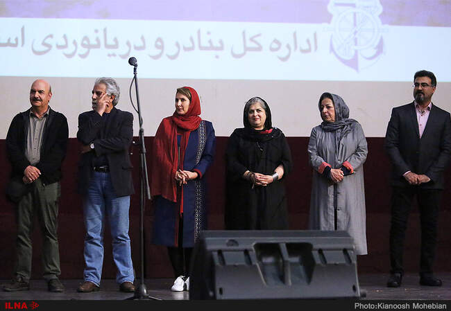 عکس‌های اکران افتتاحیه فیلم سینمایی "پینوکیو،‌ عاموسردار و رئیسعلی" در بوشهر