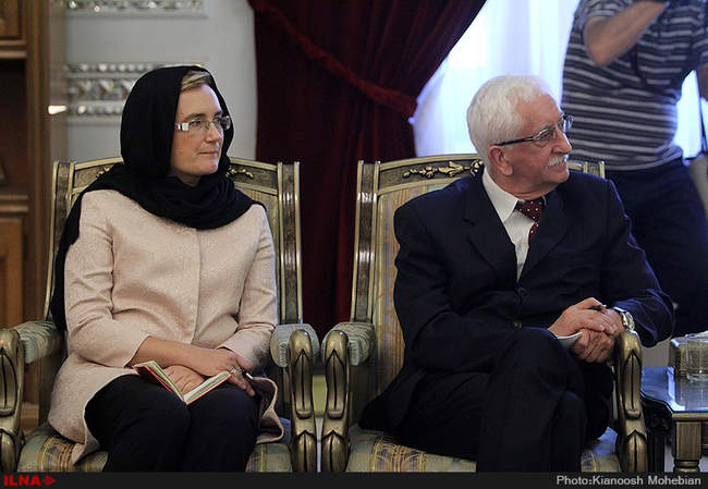 دیدار آیت الله هاشمی رفسنجانی با رئیس مجلس لهستان