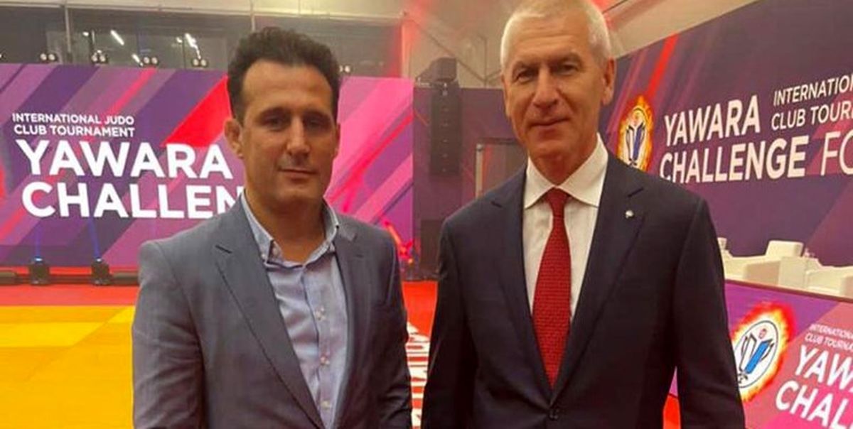 رئیس فدراسیون جودو ایران با وزیر ورزش روسیه دیدار کرد