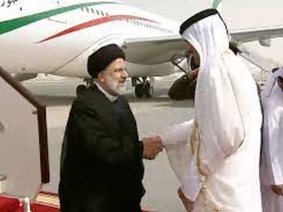 پوشش خبری سفر رئیسی به قطر در شبکه الجزیره