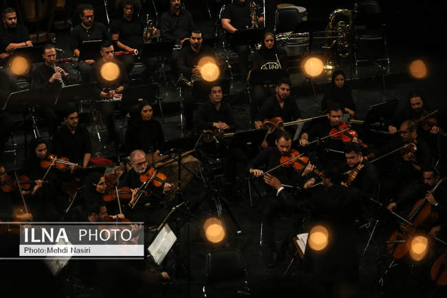 کنسرت ارکستر ملی ایران به رهبری آرش امینی