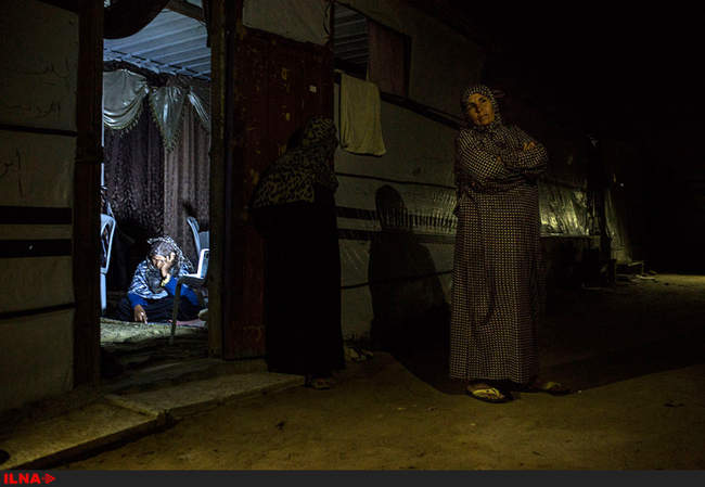 غزه در تاریکی