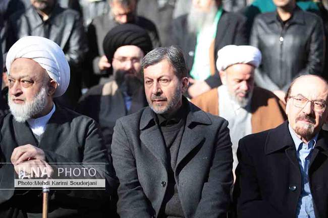 تشییع آیت الله مستجابی در اصفهان 