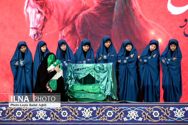 مراسم شیرخوارگان حسینی - تهران