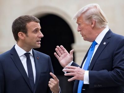 دیدار ترامپ و ماکرون در کاخ سفید با محور برجام