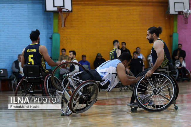 رقابت‌های لیگ ملی بسکتبال با ویلچر باشگاه‌های کشور