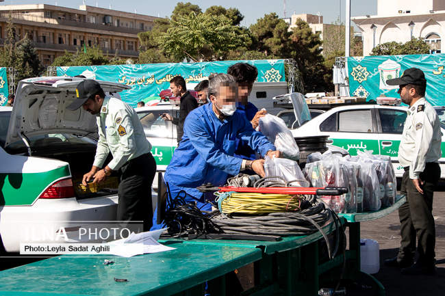 اجرای پنجاه و نهمین طرح رعد پلیس پایتخت