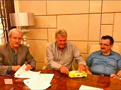 حضور پرابهام نصیرزاده در باشگاه تراکتورسازی/ یک مدیرعامل برای دو باشگاه