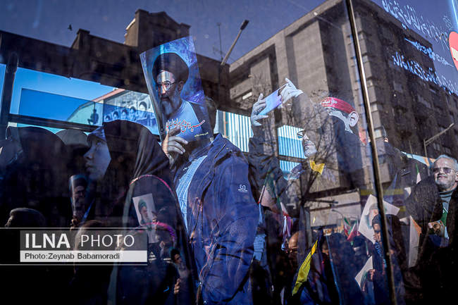 راهپیمایی محکومیت اقدامات تروریستی آمریکا و رژیم صهیونیستی علیه ملت