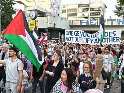 برگزاری تظاهرات همبستگی با فلسطین در برلین 
