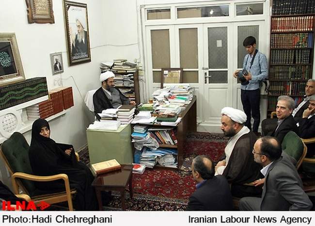 دیدار معاون حقوقی رییس جمهور با مراجع