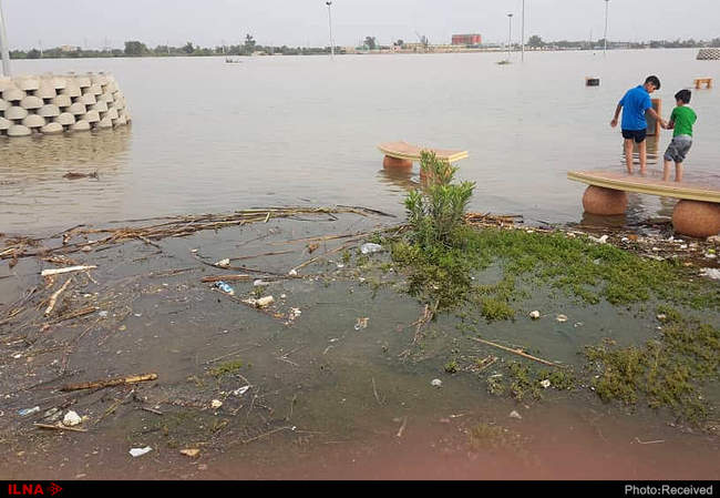 آبگرفتگی در کوت عبدالله اهواز