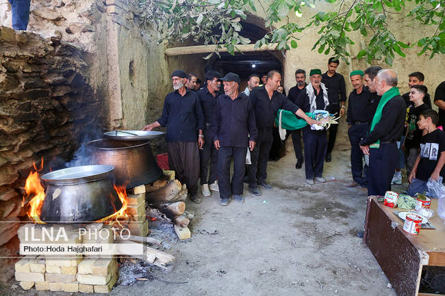 آئین سنتی علم گردانی در روستای تاریخی هزاوه
