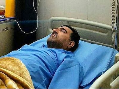 امیرآبادی فراهانی در پی سکته قلبی به بیمارستان منتقل شد