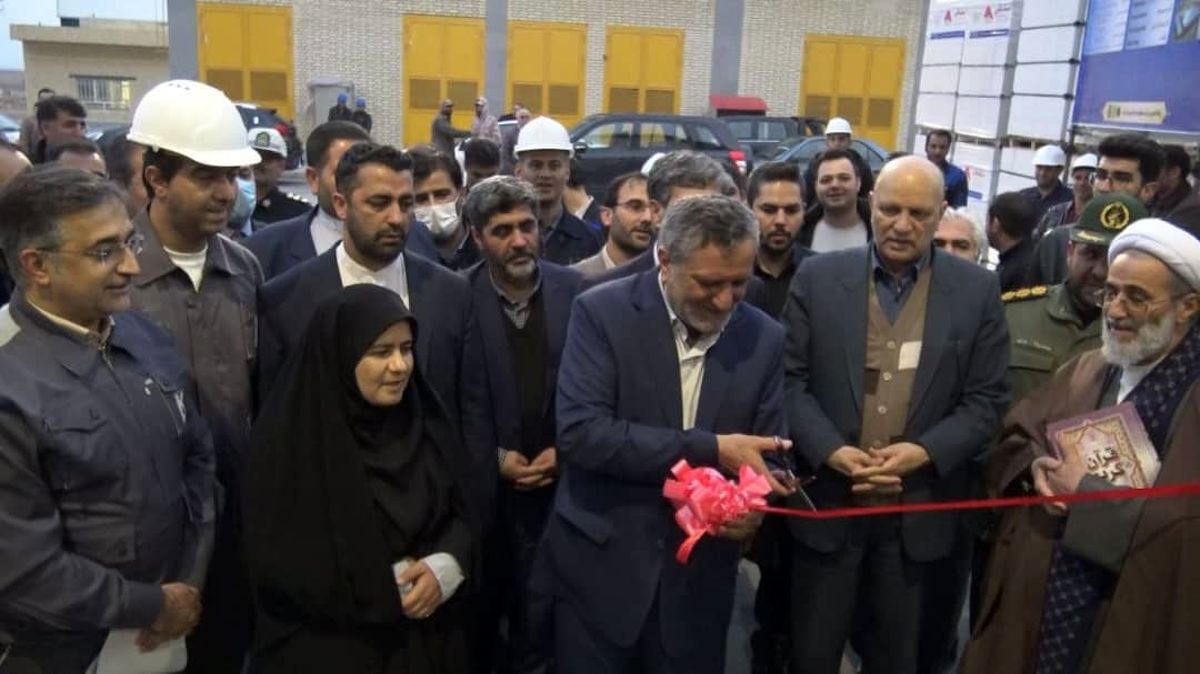 فاز اول کارخانه تولید بلوک مرند به بهره برداری رسید