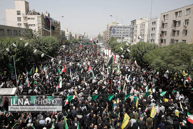 مراسم تشییع شهدای اقتدار - تهران / 2