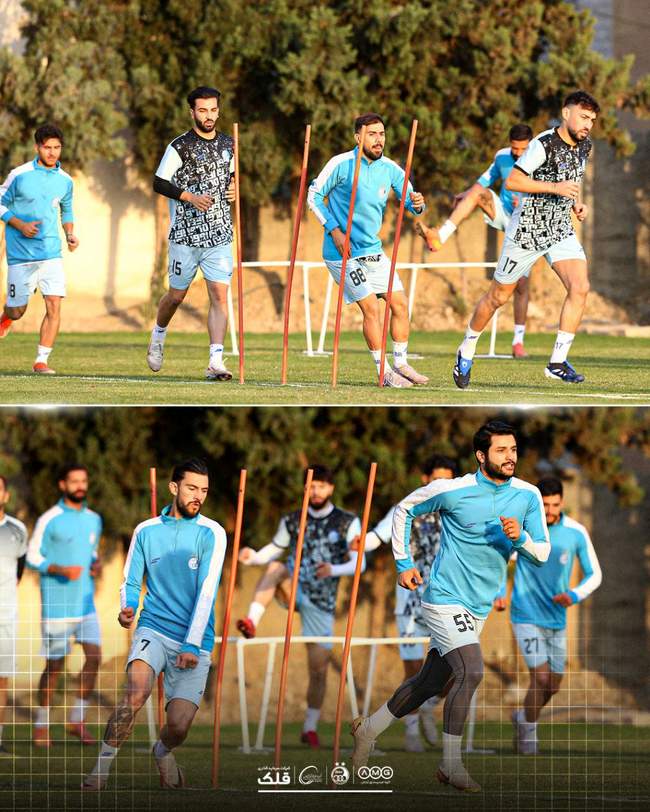 گزارش تصویری تمرین امروز تیم فوتبال استقلال
