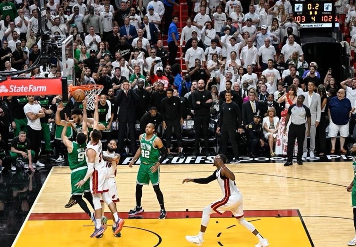  لیگ NBA؛ سلتیکس برنده دیدار مقابل هیت/ بوستون برد و در آستانه تاریخ سازی است