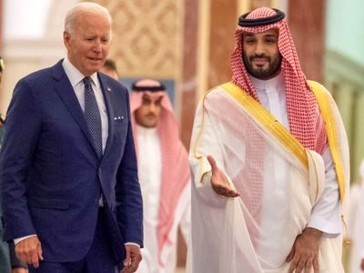 دیدار بایدن با پادشاه و ولیعهد عربستان