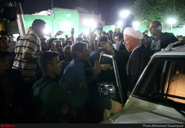 دیدار آیت الله هاشمی رفسنجانی و آیت الله شبیری زنجانی /مشهد