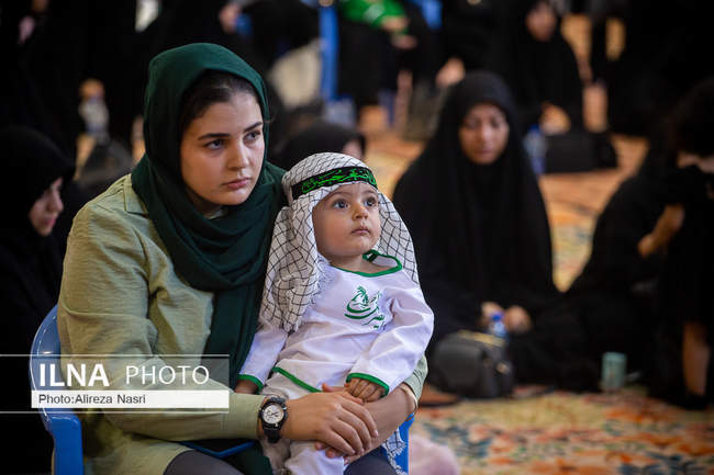 مراسم شیرخوارگان حسینی در قزوین