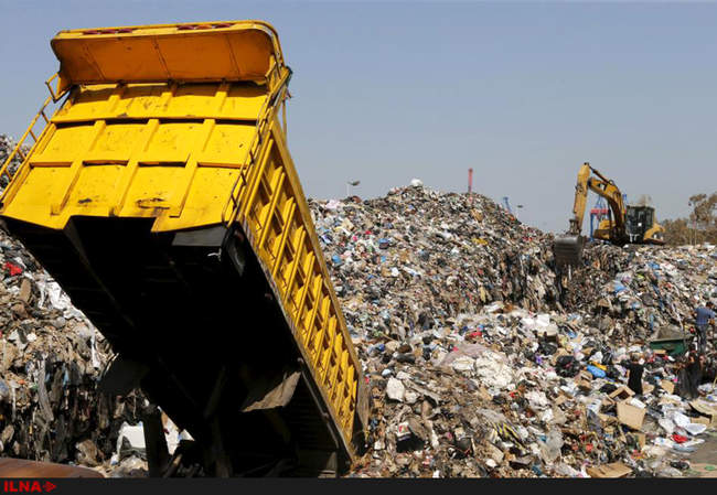 بیروت رودخانه ای از زباله