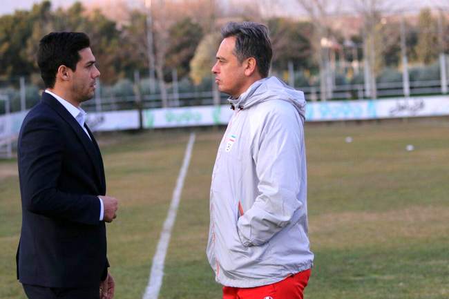 گزارش تصویری تمرین امروز تیم امید