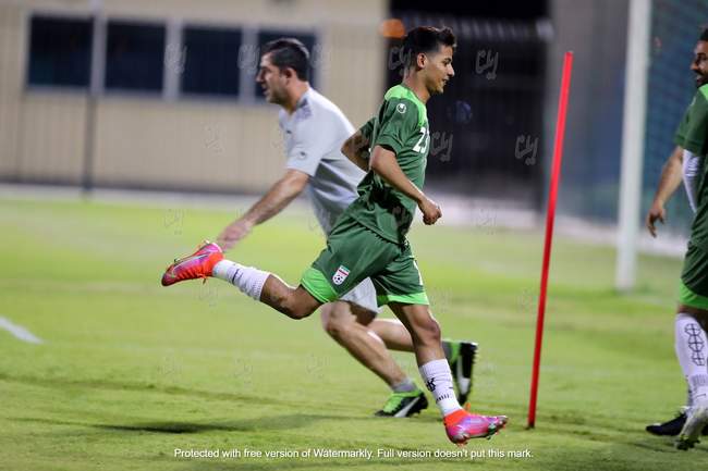 گزارش تصویری تمرین تیم ملی در بحرین 