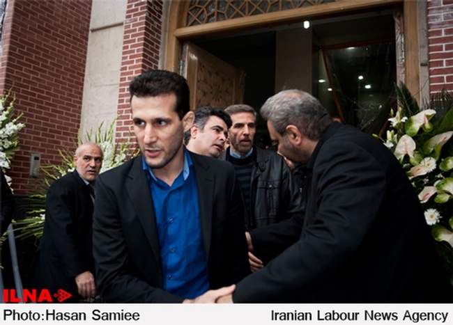 مراسم ختم والده جواد خیابانی در استان البرز برگزار شد