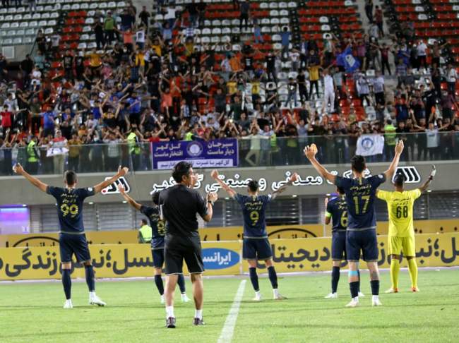 گزارش تصویری بازی گل گهر سیرجان و نفت مسجد سلیمان