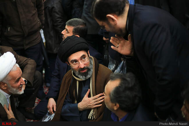مراسم ختم فرزند احمد توکلی
