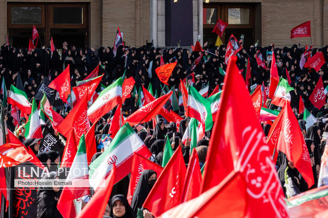 مراسم وداع با رهبر شهید انقلاب/2