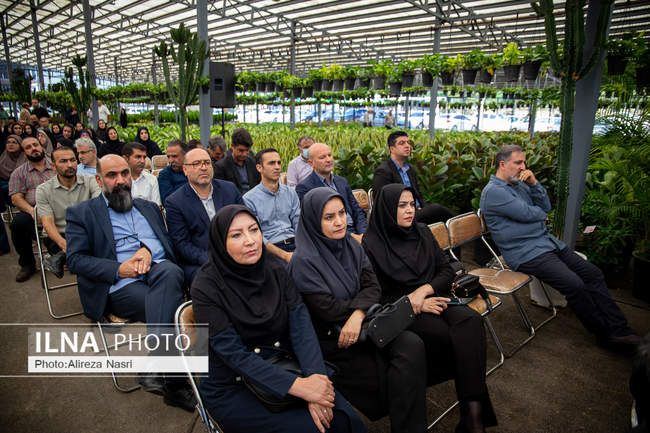 آئین افتتاح بازار گل و گیاه در قزوین