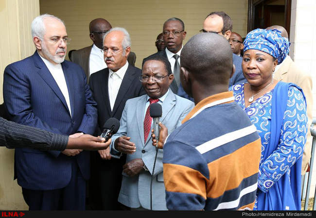 سفر محمد جواد ظریف وزیر امور خارجه کشورمان به گینه کوناکری