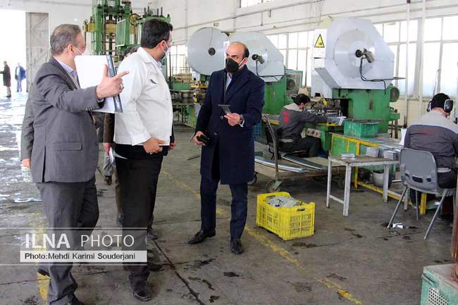 بازدید معاون وزیر صمت جناب دکتر برادران از صنایع الکتریکی ناسیونال ا