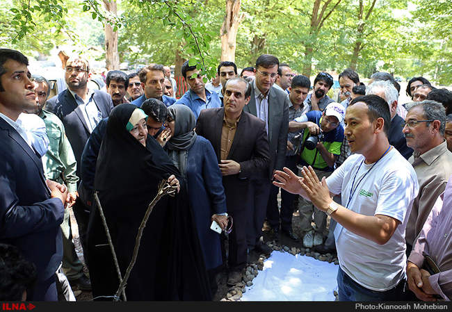 سفر معصومه ابتکار به استان مازندران به مناسبت روز حفاظت از جنگل ها