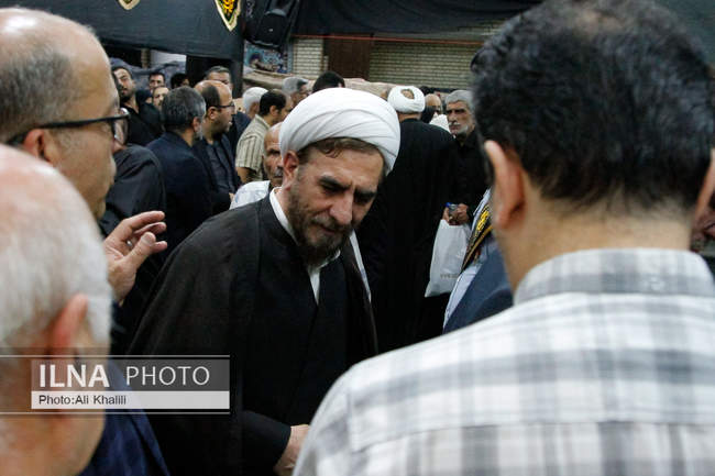 مراسم گرامیداشت شهدای حمله رژیم صهیونیستی به زندان اوین