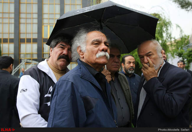 مراسم تشییع پیکر نقی سیف‌جمالی 