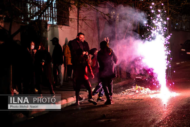چهارشنبه سوری ۱۴۰۰ در تهران