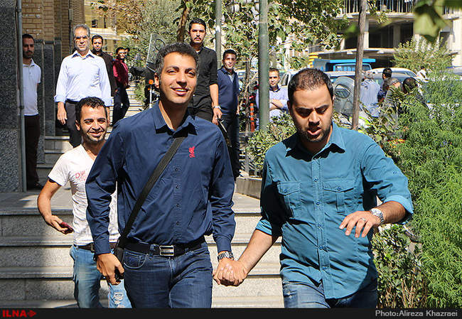 مراسم ترحیم هادی نوروزی کاپیتان تیم فوتبال پرسپولیس