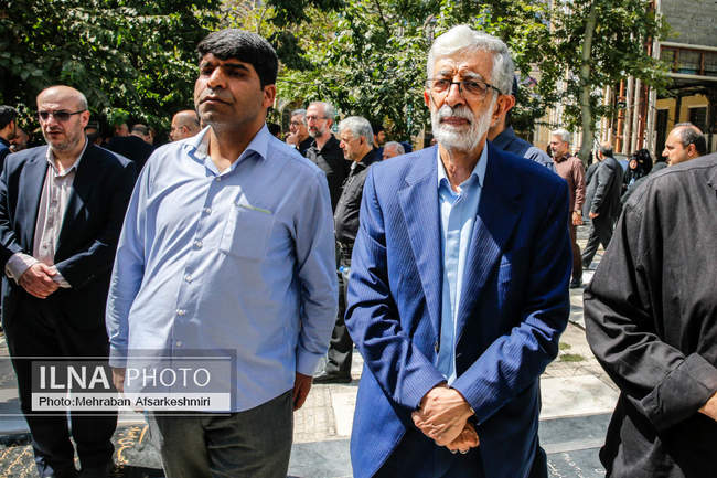 تشییع پیکر «احمد توکلی»