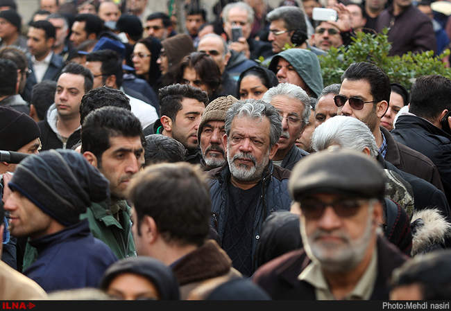 مراسم تشییع پیکر حسن جوهرچی