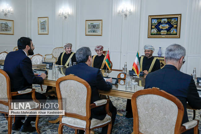 دیدار وزیر خارجه عمان با وزیر خارجه ایران