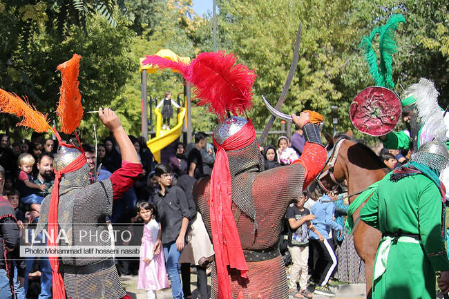  مراسم گلگیران و عاشورایی حسینی در بیجار