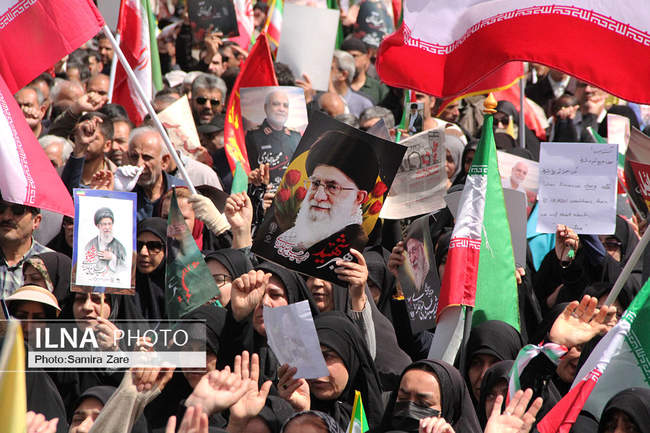 تشییع سرلشکر شهید مجید خادمی - شیراز 