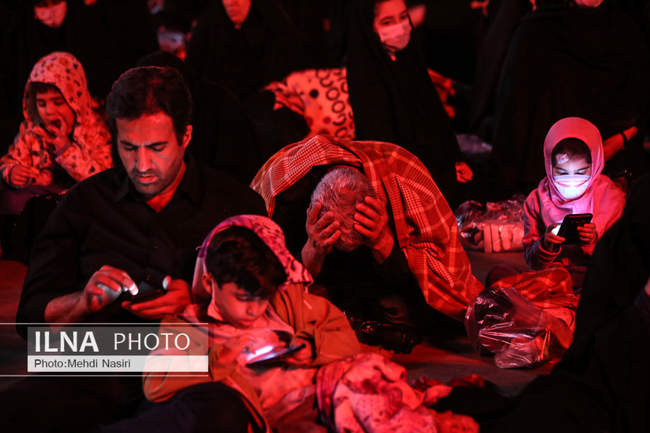 مراسم احیای شب بیست و یکم رمضان در ستاد فرماندهی انتظامی تهران بزرگ