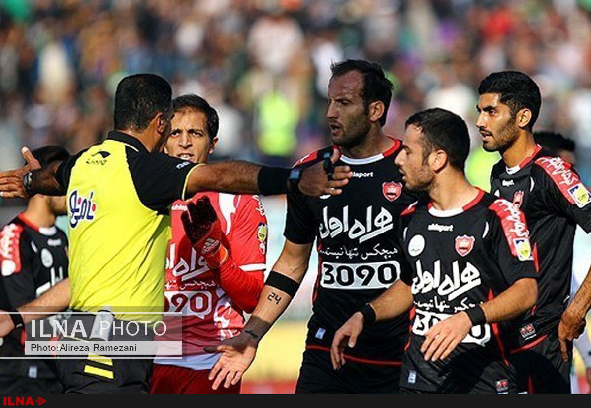 گزارش باشگاه پرسپولیس از شکست های این تیم با اشتباهات داوری