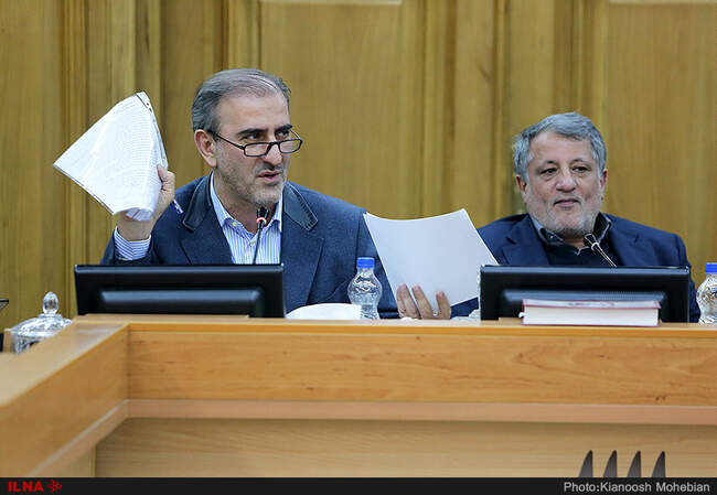دیدار خانواده‌های شهدای آتش‌نشان پلاسکو با اعضای شورای شهر