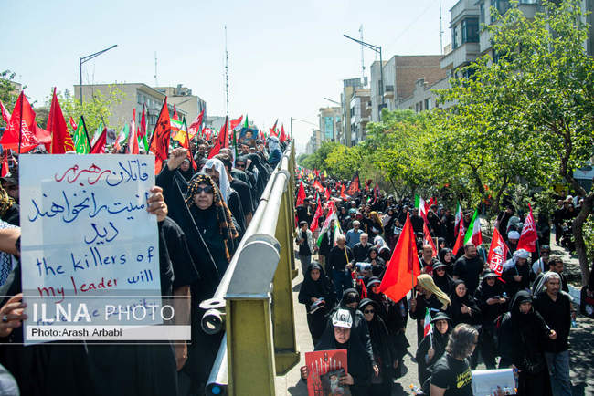 مراسم تشییع پیکر مطهر رهبر شهید انقلاب / 3